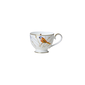 William Edwards Reed Bone China White Classic Footed Teacup 22cl
