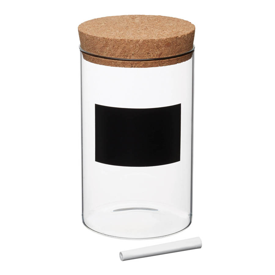 Natural Elements Medium Glass Storage Canister