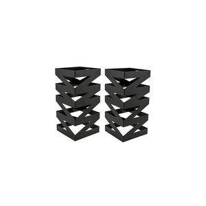 Front of the House 33 cm Zig Zag Risers - Set of 2