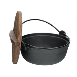 KitchenCraft World of Flavours Cast Iron Cooking Pot 21x10cm