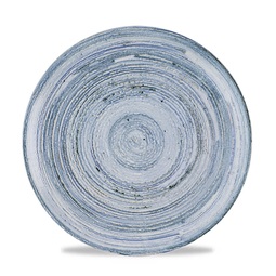 Churchill Elements Vitrified Porcelain Coast Round Coupe Plate 26cm