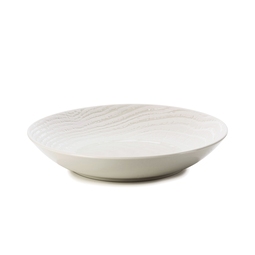 Revol Arborescence Ceramic Ivory Round Deep Coupe Plate 27cm
