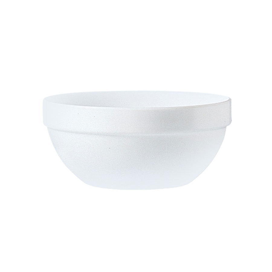 Arcoroc Restaurant Opal White Round Stacking Bowl 13cm
