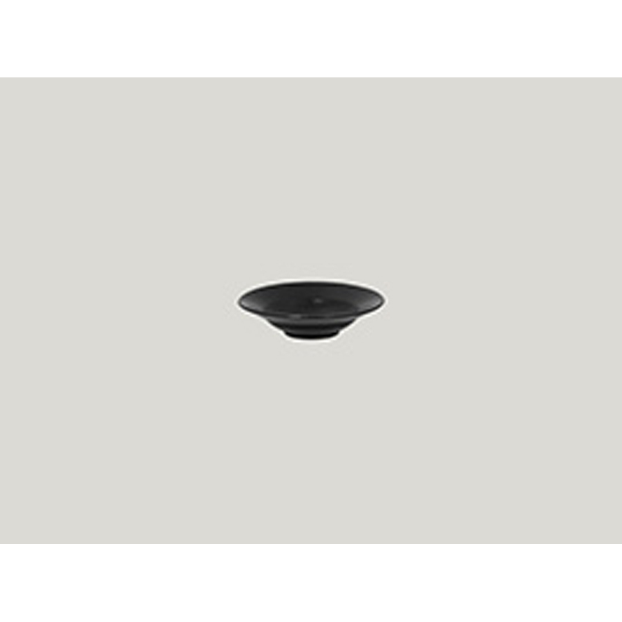 Rak Suggestions Chill Vitrified Porcelain Black Round Small Dish 13cm