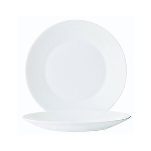 Arcoroc Restaurant Opal White Round Plate 19cm