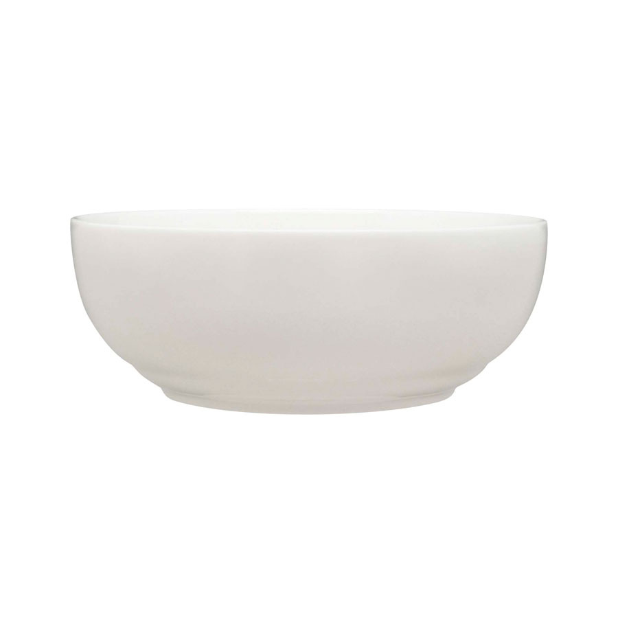 Glacier Oatmeal / Cereal Bowl - White 13.5cm