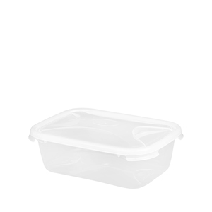 Wham Cuisine Rectangular Food Box Clear Plastic 2.7ltr
