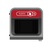 Rubbermaid Recycling Station 87L Red Plastic