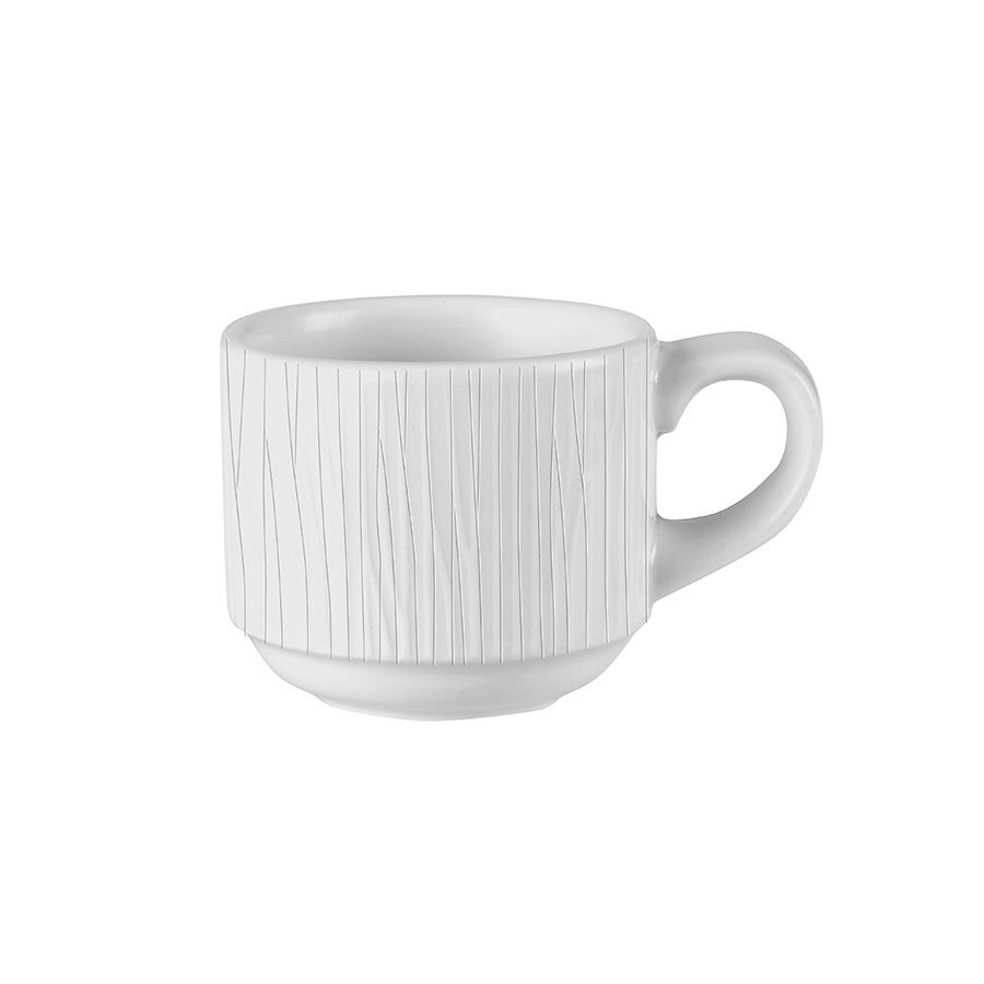 Bamboo Stacking Cup White 8oz