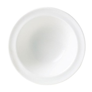 Steelite Monaco Vitrified Porcelain White Round Bowl Stone Rim 13.5cm
