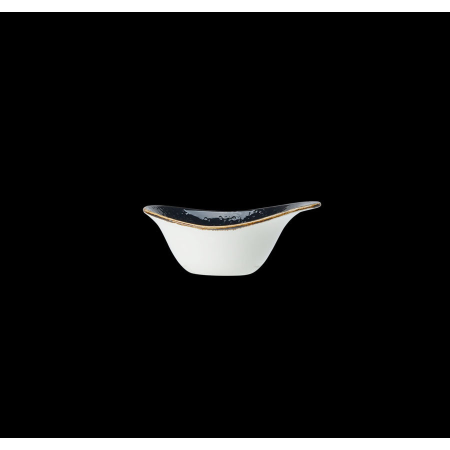 Steelite Craft Vitrified Porcelain Liquorice Round Bowl 13cm