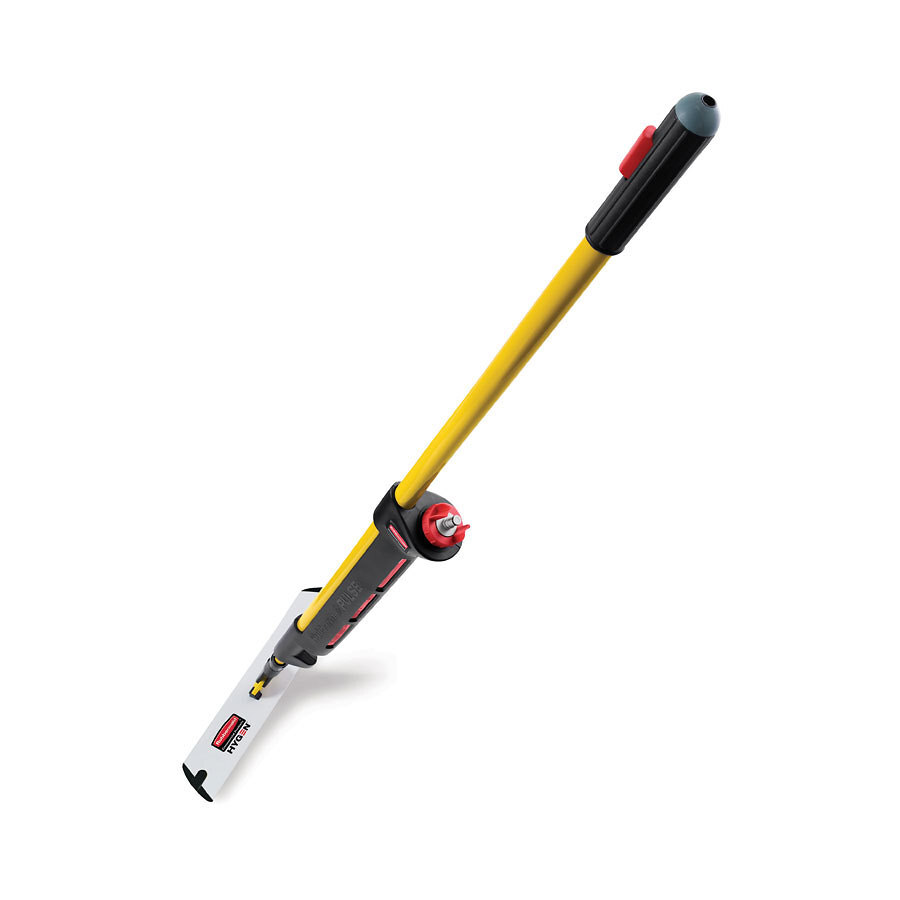 Rubbermaid Pulse Mop With Single Sided Frame Refillable Reservoir Yellow & Black