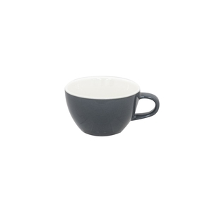 Superwhite Café Porcelain Grey Bowl Shaped Cup 34cl 12oz