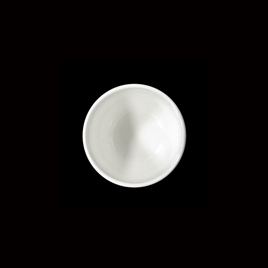 Crème Monet Vitrified Porcelain White Round Open Sugar Bowl 23cl 8oz
