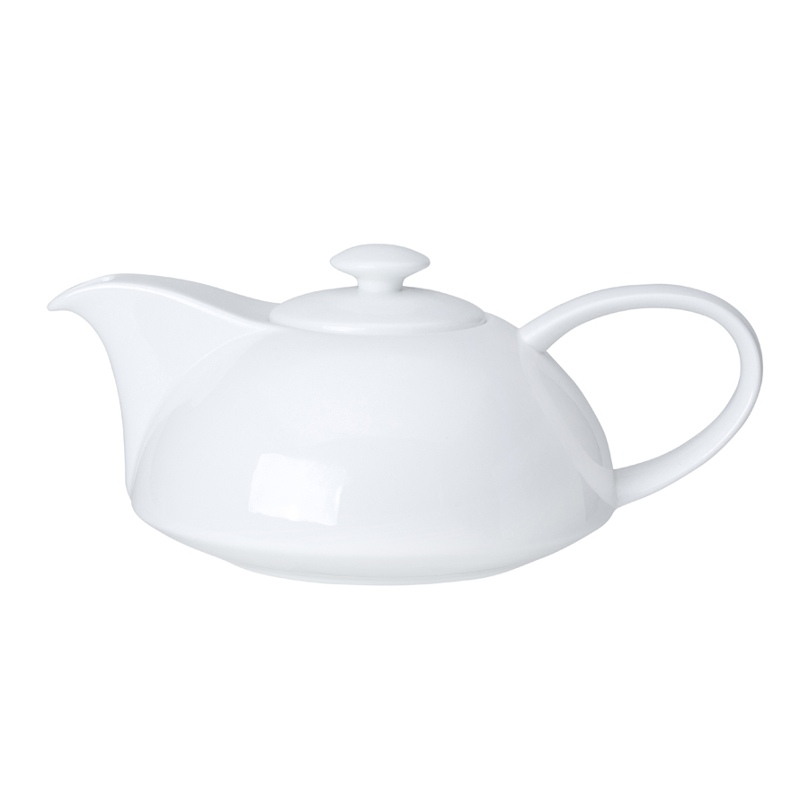 William Edwards Miscellaneous Bone China White Teapot 65cl