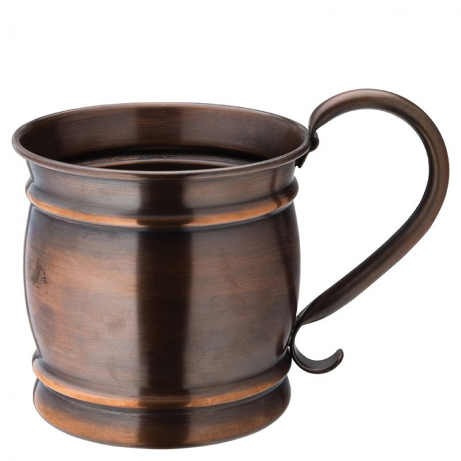 Aged Copper Barrel Mug 19oz 54cl