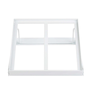 TableCraft Individual White Powder Coated Tiered 1/2 Gastronorm Frame 29x34.5x11.5cm