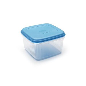 Addis Seal Tight Foodsaver Square Clear Container With Blue Lid 5 Litre