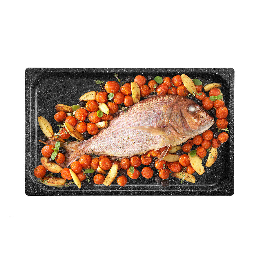 Lainox 2/3 Gastronorm Non-Stick Pan With Sides 20mm