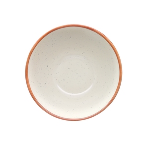 Artisan Coast Vitrified Fine China Cream Round Side Bowl 14cm