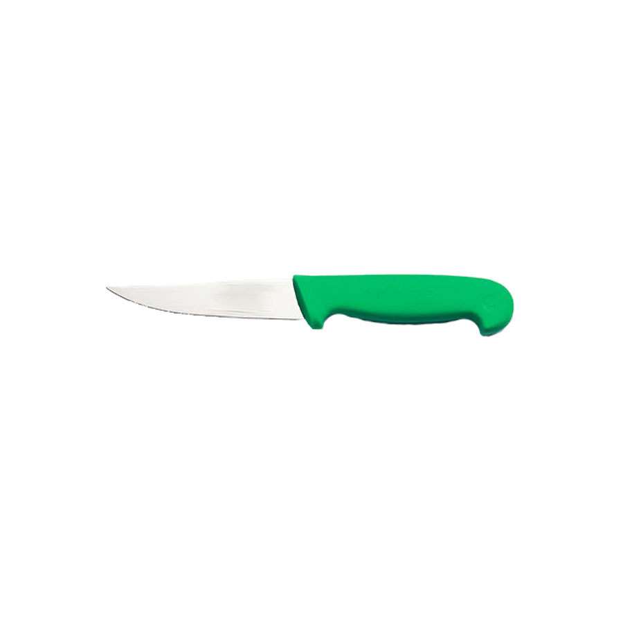 Prepara Vegetable Knife 4in Stainless Steel Blade Green Handle