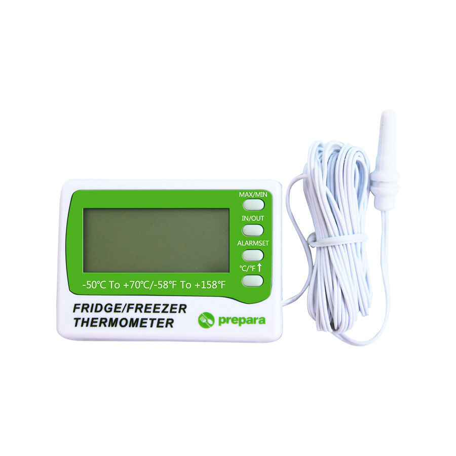 Prepara Digital Fridge/Freezer Thermometer -50°c to -70°c