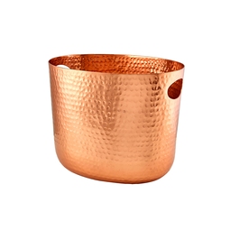 GenWare Copper Aluminium Oval Hammered Wine Bucket 30.5cm