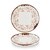 Dudson Harvest Mediterranean Vitrified Porcelain Terracotta Round Walled Plate 21cm