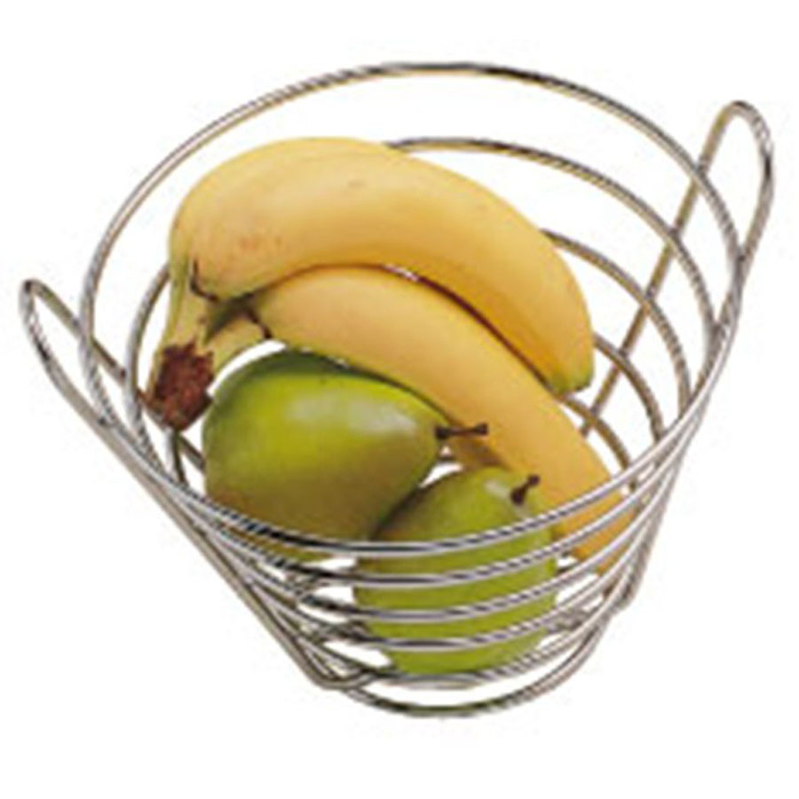 Fruit Basket Metal Round 22cm