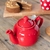 London Pottery Farmhouse Red Ceramic Teapot 600ml