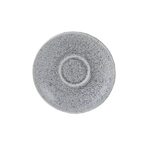 Artisan Kernow Vitrified Stoneware Grey Round Espresso Saucer 11.5cm
