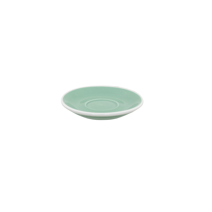 Superwhite Café Porcelain Sage Green Round Saucer 11cm