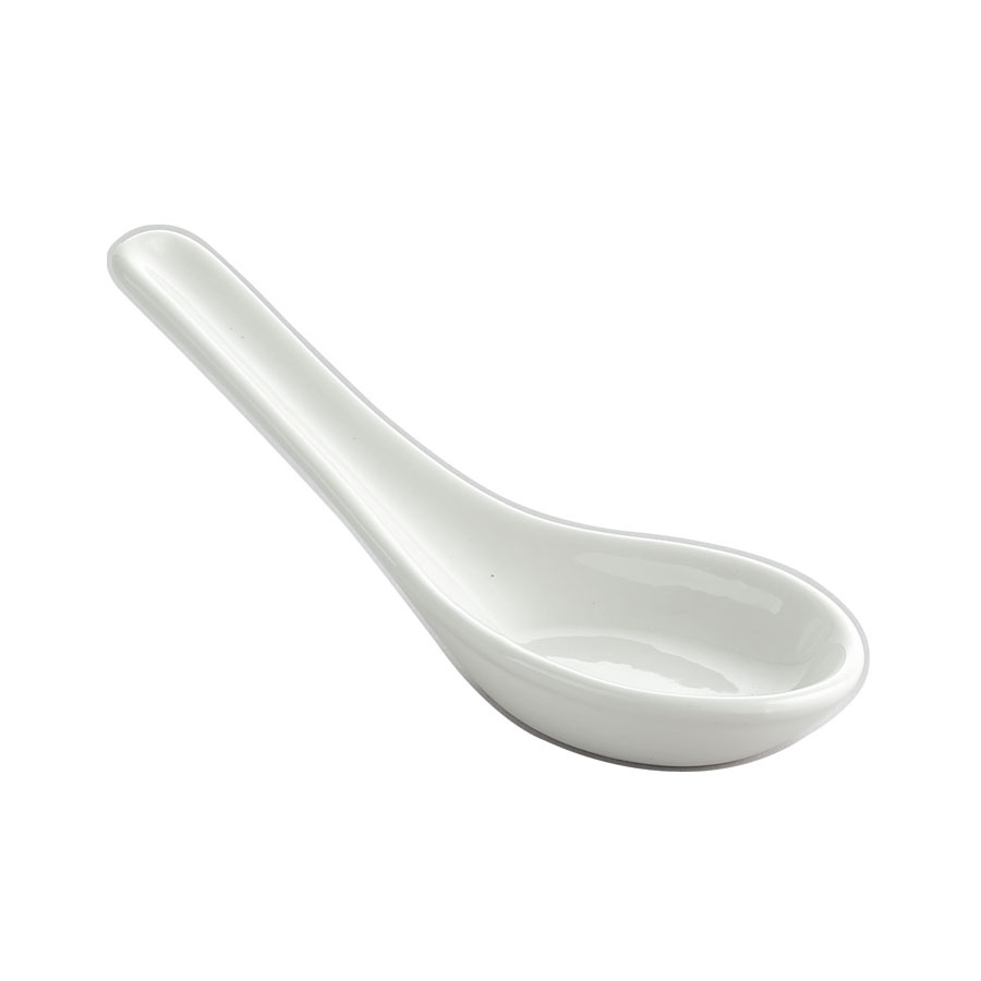 Steelite Monaco Vitrified Porcelain White Mandarin Oriental Spoon