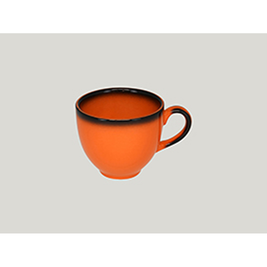 Lea Coffee Cup 28cl Orange