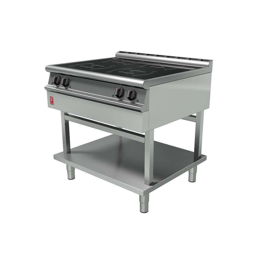 Falcon Dominator Plus E3904iFS Ind Boiling Top - 4 Zone - on Stand