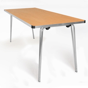 Folding Table 1830 x 760 x 698H - Oak laminated top