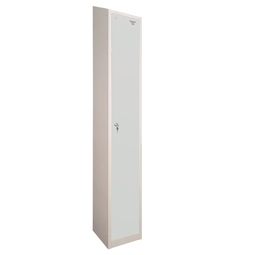 Tall Locker 300mm deep 1 x Light Grey Door