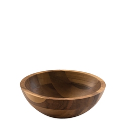 Large Tilt Walnut Wood Bowl