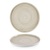 Churchill Stonecast Canvas Vitrified Porcelain Natural Round Walled Plate 27.5cm