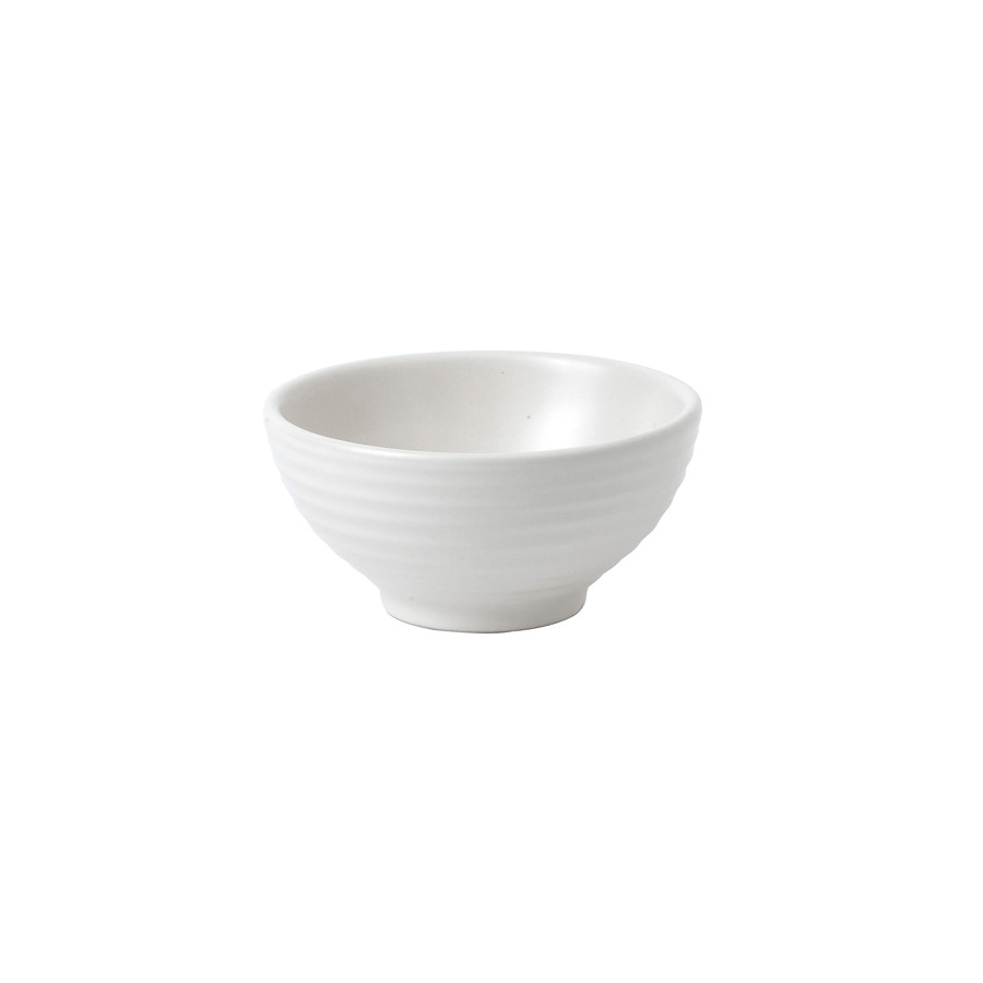 Dudson Evo Vitrified Stoneware Pearl Round Rice Bowl 10.5cm 20cl 7oz