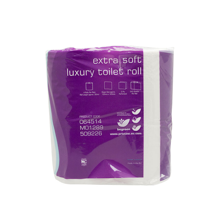 Extra Soft Luxury Toilet Tissue 2Ply White