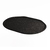 Dalebrook Mineral Noir Crackle Oval Platter 22.9x30.5cm