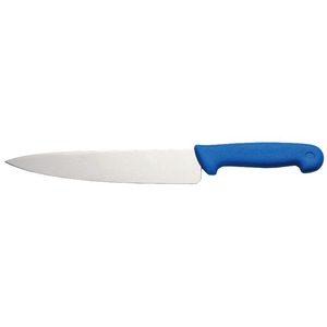 Prepara Cook Knife 10in Stainless Steel Blade Blue Handle