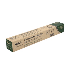 Wrapmaster® Compostable Cling Film Refill Roll 45cm x 200m
