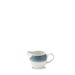 Churchill Studio Prints Raku Vitrified Porcelain Topaz Blue Jug 11.4cl 4oz