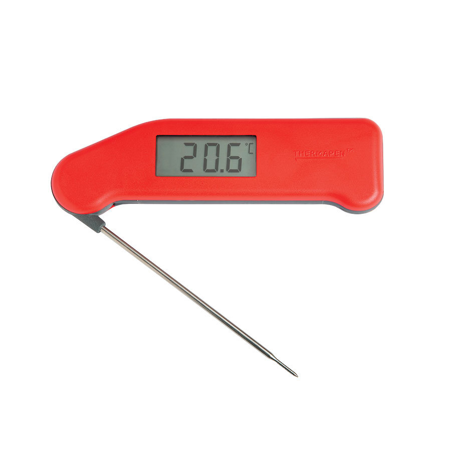 ETI SuperFast Thermapen® Food Thermometer Red 19x47x153mm