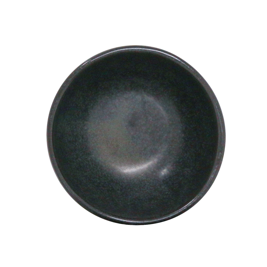 Artisan Andromeda Vitrified Stoneware Round Black Dip Pot 7cm