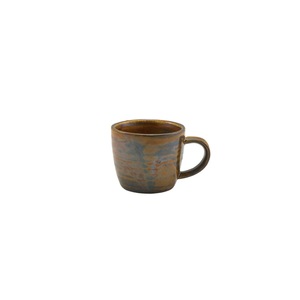Genware Terra Porcelain Ructic Copper Espresso Cup 9cl 3oz