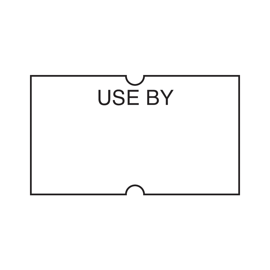 DayMark Date Gun Label Use By 1 Line Permanent 21x11mm