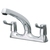 Connecta Mixer Tap with 3-inch Levers & Swivel Spout